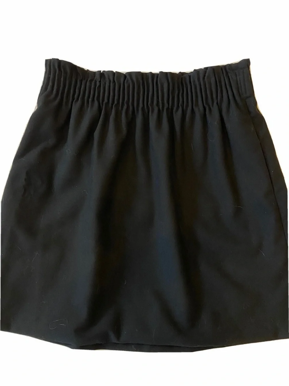 J. Crew Black sidewalk skirt Mini Skirt wool 00